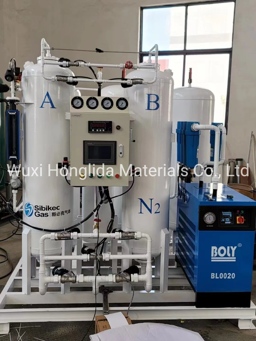 Air Separation Equipment Cryogenic Nitrogen Generator 99.999% Purity Liquid Nitrogen Plant