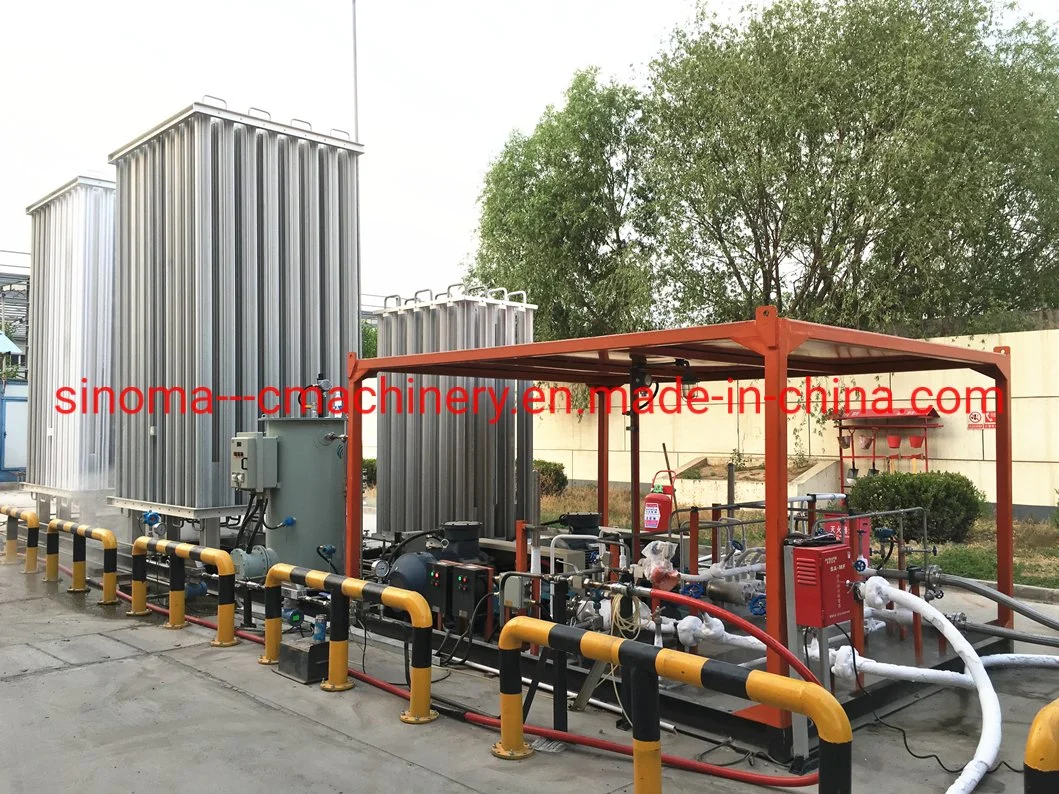 LNG Pump LNG Regasfication Equipment LNG Dewar Filling Pump Skid