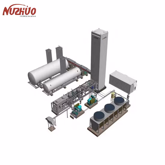 Impianto criogenico di separazione aria liquida/impianto generatore di ossigeno-azoto liquido