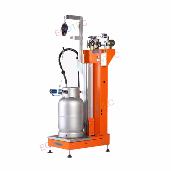 Bilancia di riempimento automatica per gas liquido di piccole dimensioni per CO2 GNL liquido argome/azoto/elio/ossigeno/ammoniaca/cloro/gas misto