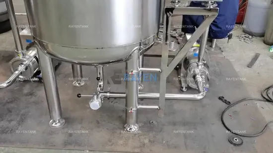 Serbatoio emulsionante in acciaio inossidabile, miscelatore in linea ad alta azione di taglio, serbatoio di miscelazione omogeneizzatore per disinfettante per le mani, gel, alcool