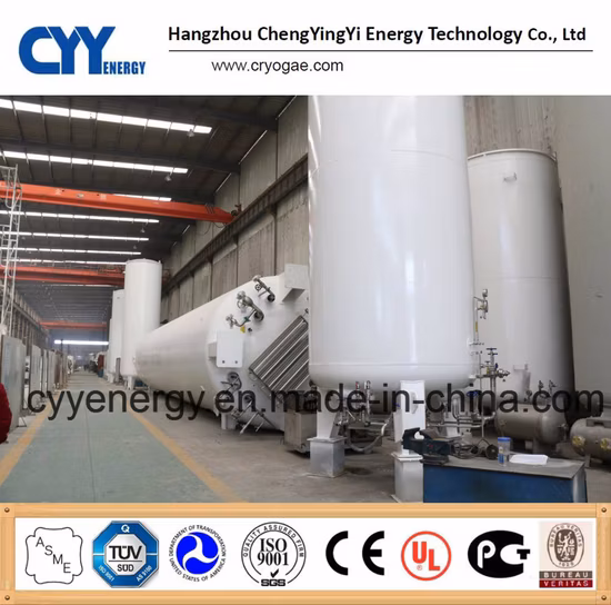 Serbatoio di stoccaggio liquido criogenico di vendita calda per Lox Lin Lar Lco2 GNL