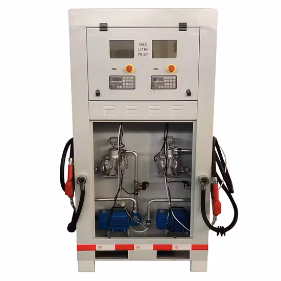 Mini serbatoio mobile Zcheng 1000L 2000L 3000L con distributore di carburante, stazione di servizio mobile